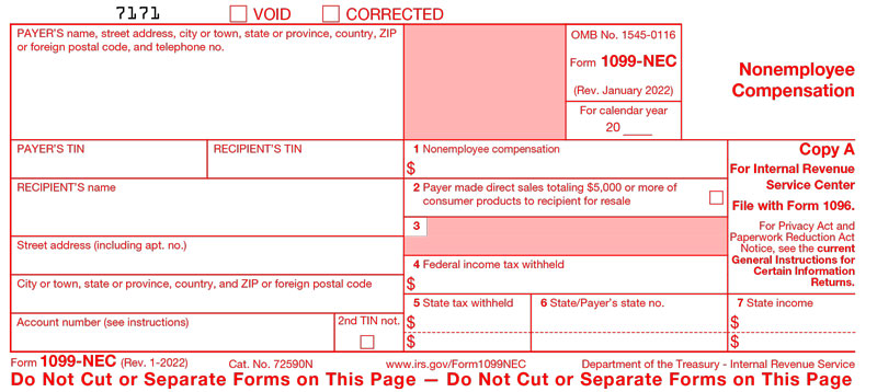 2023 Form 1099-NEC