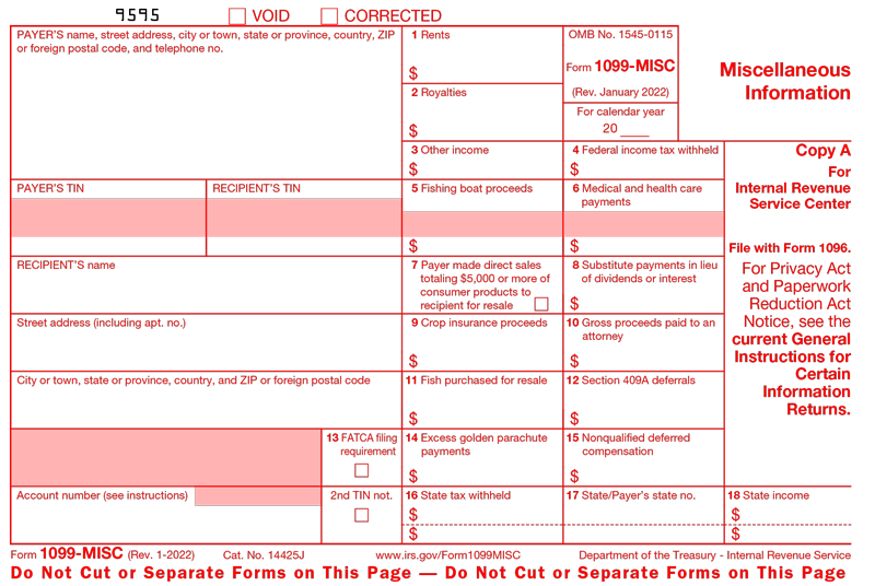 2023 Form 1099-MISC