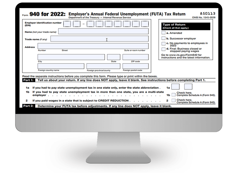 Form 940 for 2023