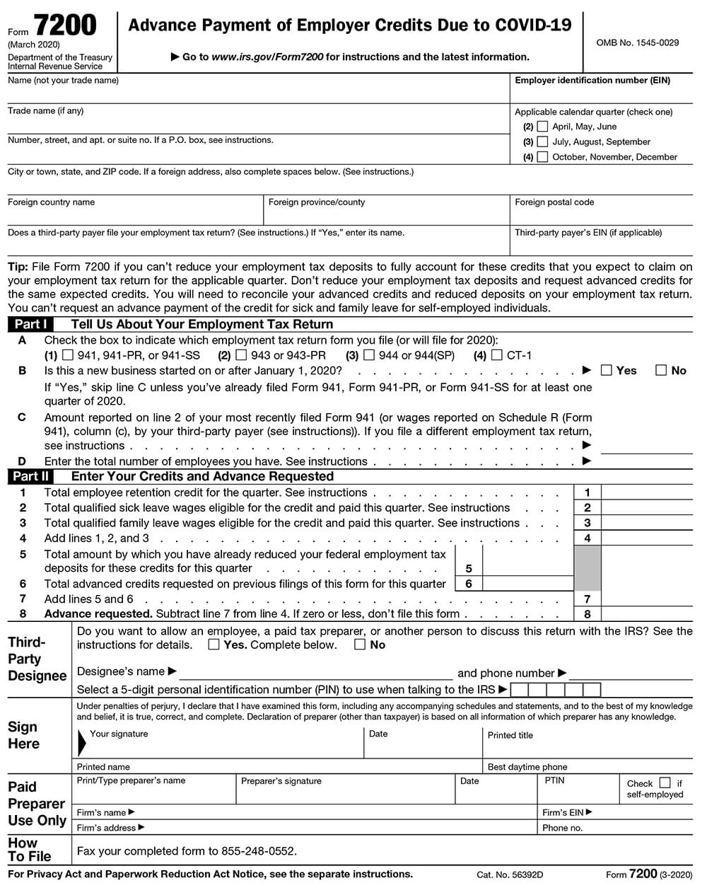 Form 7200
