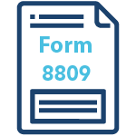 1099/W2/ACA Extension Form 8809
