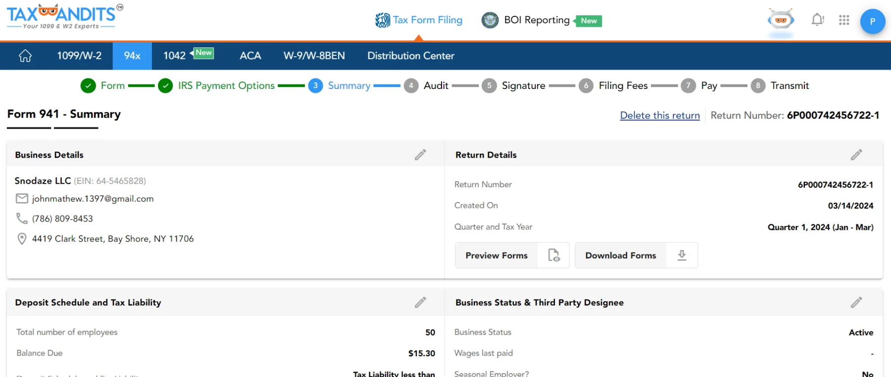 File Form 941 Online How to EFile 941 for 2024