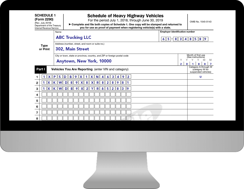 What Information is needed to Get Schedule 1?