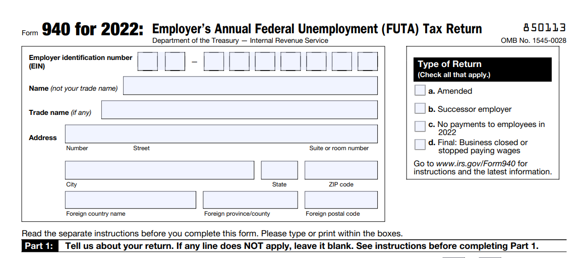 Form 940