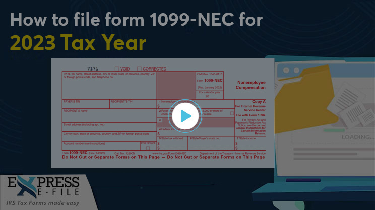 How to File Form 1099-NEC for 2020 tax year