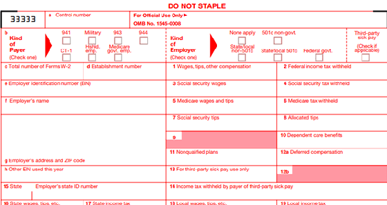 Form W-3